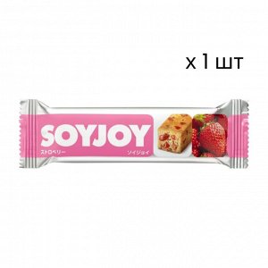 OTSUKA Soyjoy Strawberry - питательный клубничный батончик