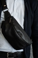 Мужская сумка через плечо. Натуральная кожа