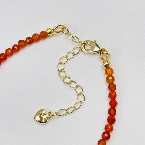 Браслет из Сердолика и Цитрина