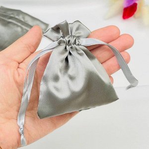 Мешочек: Атлас серый (3 шт)
