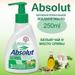 Абсолют Жидкое мыло для рук &quot;Белый чай NATURE&quot; 250 мл
