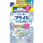 LION Bright Strong Кислородный отбеливателель для цветных тканей «Яркость+» запасной блок, 480мл.