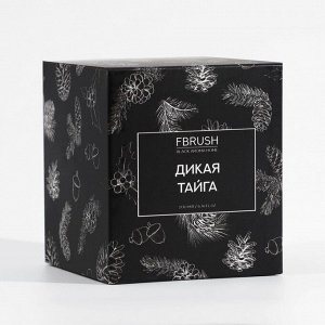 Соевая свеча BLACK AROMA HOME "Дикая тайга", 200 мл