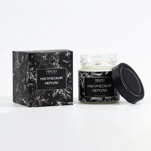 Соевая свеча BLACK AROMA HOME "Магический нероли", 200 мл