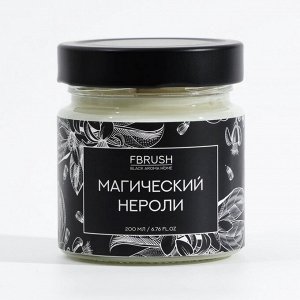 Соевая свеча BLACK AROMA HOME "Магический нероли", 200 мл