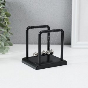 Маятник "Антистресс" чёрный 7,5х8,8х9 см