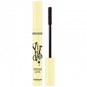 Belor Design Тушь для ресниц зрелищный объем Virtuoso, черная 11,2 г