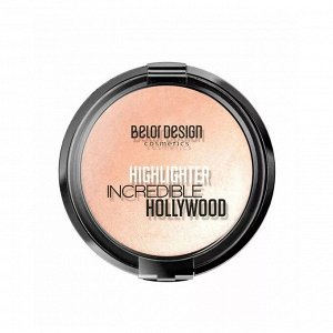 Хайлайтер Belor Design Incredible hollywood тон 2 жемчужно-розовый. 7,3г