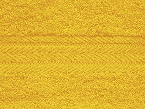 Полотенце однотонное (цвет: жёлтый)