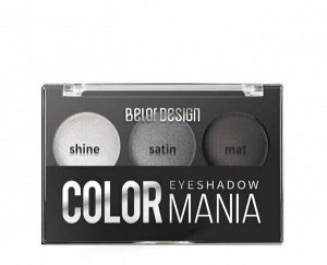 Тени для век Color mania Belor Design тон 31 серый. 5г