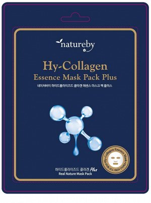 Премиальная маска для лица Hy-collagen Essence Mask Pack Plus