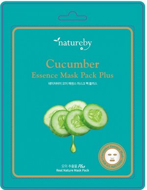 Премиальная маска для лица Cucumber Essence Mask Pack Plus