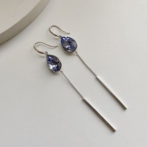 Серьги с кристаллами Swarovski