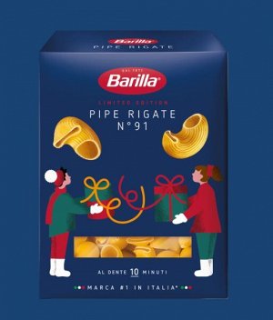 Изделия макаронные BARILLA PIPE RIGATE №91 450 г 1/12