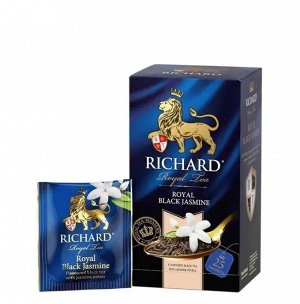 Чай RICHARD 'ROYAL BLACK JASMINE' 25 пакетиков 1/12