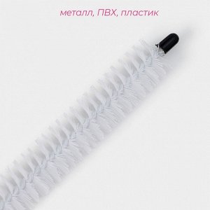 Ёрш чистящий гибкий Доляна, 71x2.5 см, МИКС