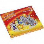 Пластилин Гамма &quot;Мультики&quot;, 30 цветов, 600г, со стеком, картон
