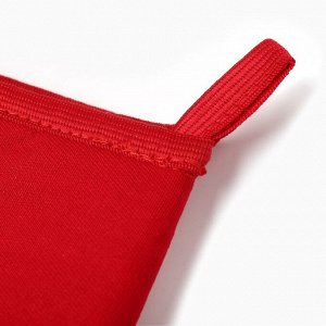 Варежка-прихватка Этель Red 18х29см, саржа, 100% хл, 250 г/м2
