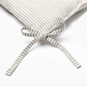 Сидушка Этель Straightforward, 42x42 см, лён 100%,180 г/м²
