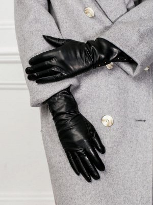 Перчатки женские ш+каш. IS06301 black #Черный