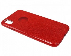 Чехол iPhone XS Max Shine красный