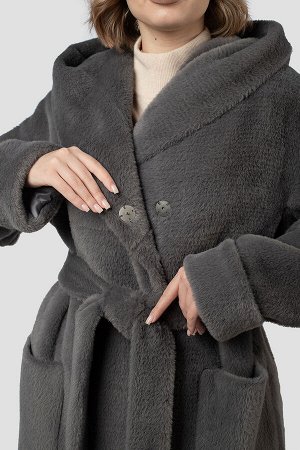 02-3260 Пальто женское утепленное (пояс)