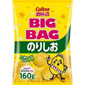 CALBEE Big Bag - самые популярные японские чипсы
