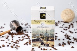 Растворимый кофе G7 капучино, белая пачка