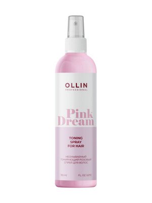 PINK DREAM Тонирующий розовый спрей для волос 150мл OLLIN PROFESSIONAL