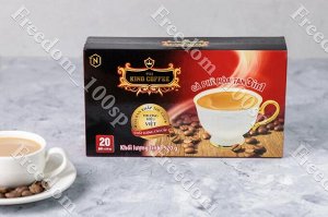 Растворимый King Coffe 3 в 1, 20 пакетиков