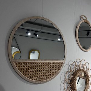 Зеркало круглое мдф
