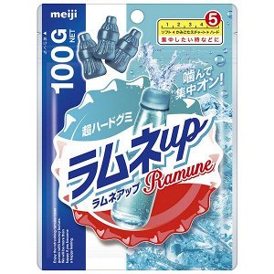 Meiji Ramune Up Gummy - мармелад со вкусом японской газировки Рамуне