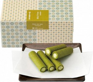 Gion Tsujiri Matcha Tea - роллы из рисового крема и чая маття