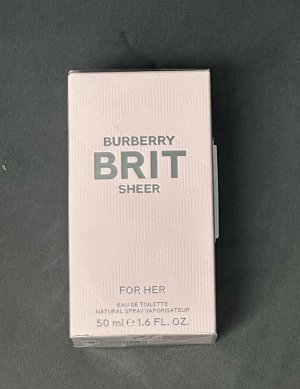 Женские духи Burberry Brit Sheer 50 мл. Оригинал