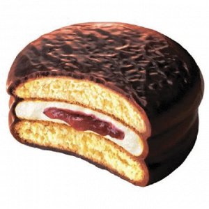 Печенье ORION "Choco Pie Cherry"  Чоко Пай вишневое 360 г (12 штук х 30 г)