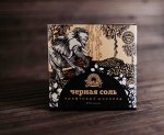 Крафтовый шоколад Чёрная соль