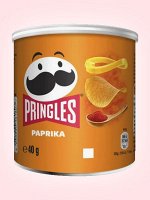 Хрустящие чипсы Pringles Paprika Принглс Паприка 40 гр