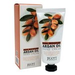 JIGOTT REAL MOISTURE ARGAN OIL HAND CREAM Увлажняющий крем для рук с маслом Арганы 100мл.