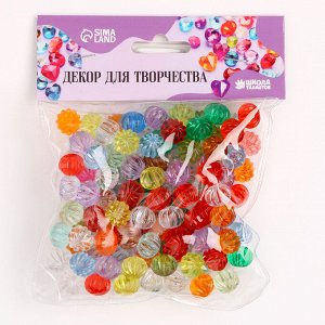 Кристаллы пластиковые декоративные, набор 140 г