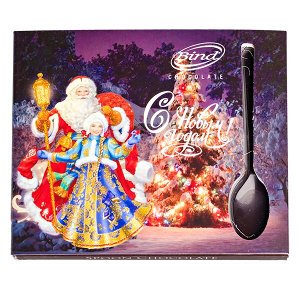 конфеты BIND CHOCOLATE Dark & Milk SPOON 54 г 1/12