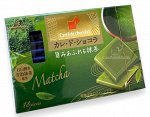 Шоколад Carre de Chocolat &quot;Матча&quot; 18шт, Morinaga, 87г,