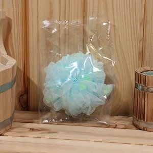 Мочалка с мылом "Мята", 80 г,  Добропаровъ