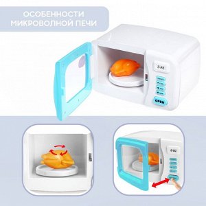 Микроволновая печь «Мини-дом», свет, подставка вращается