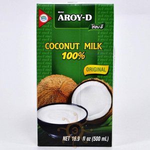 Кокосовое молоко AROY-D , 500мл, Tetra Pak 1*24