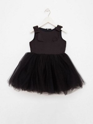 Платье нарядное детское MINAKU: PartyDress цвет чёрный.