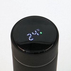 Термос с датчиком температуры «Тигр» 500 мл, сохраняет температуру до 10 ч