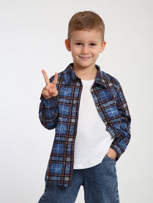 РБ019 Рубашка "Вегас" (синий)