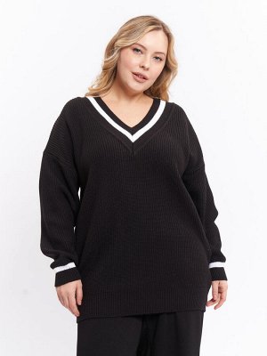 Джемпер вязаный DG39166BLK01