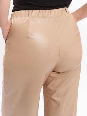 Брюки из эко-кожи BB23009BEG16