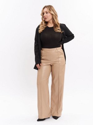 Брюки из эко-кожи BB23009BEG16